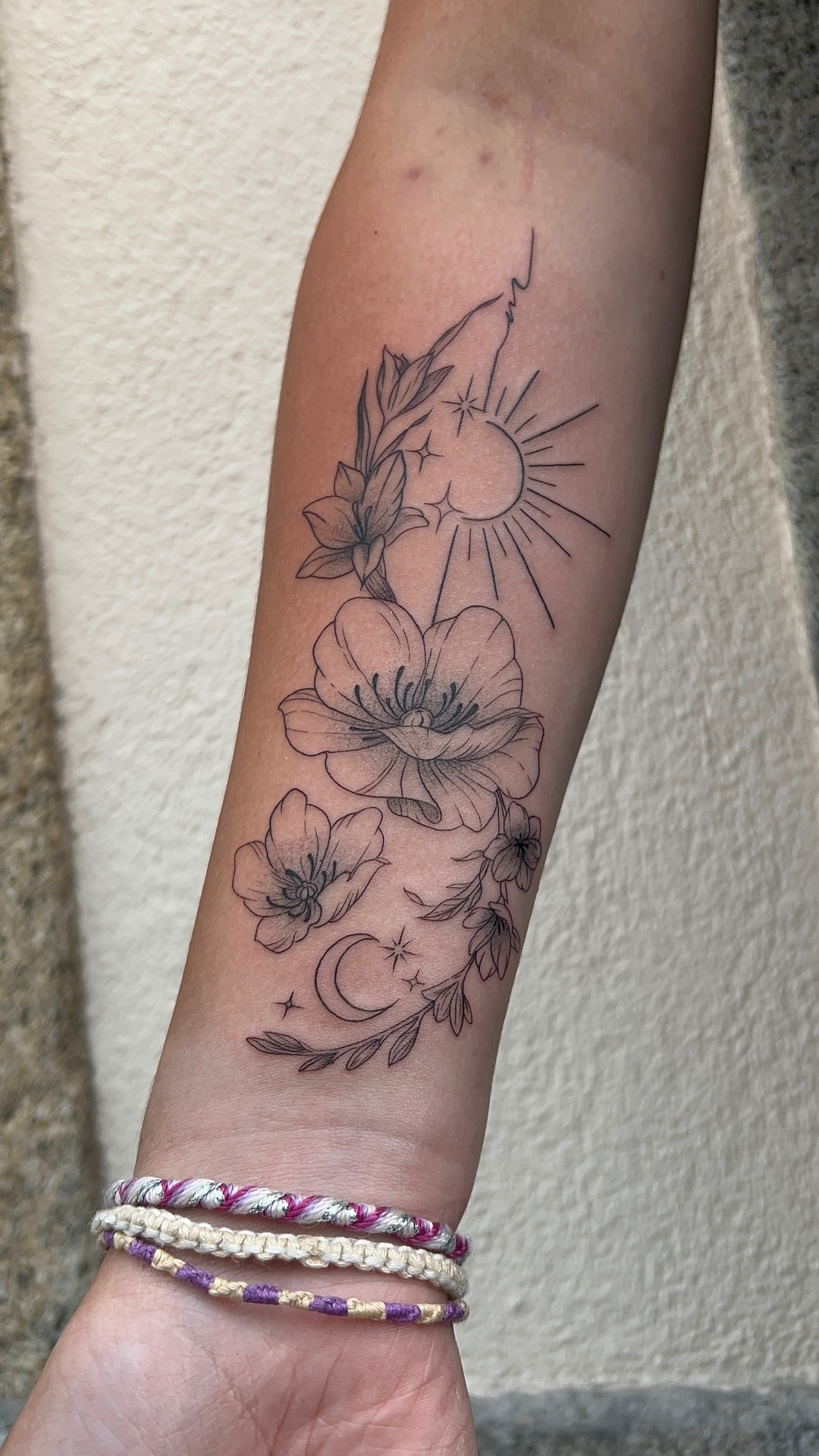 Fine Line — linhas finas com contraste sutil, arte delicada